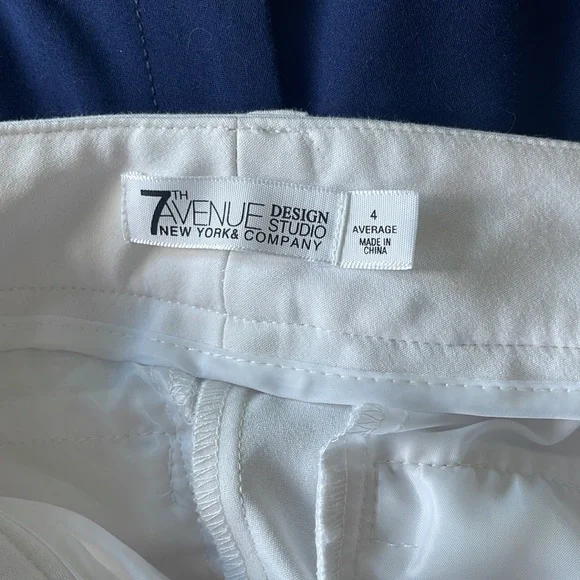 New York & Company White Pants size 4 - Picture 5 of 6